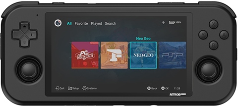 ANBERNIC RG Cube ブラック 8GB/128GB ANBERNIC RG Cube Retro Android Handheld Game Console - WhatGeek